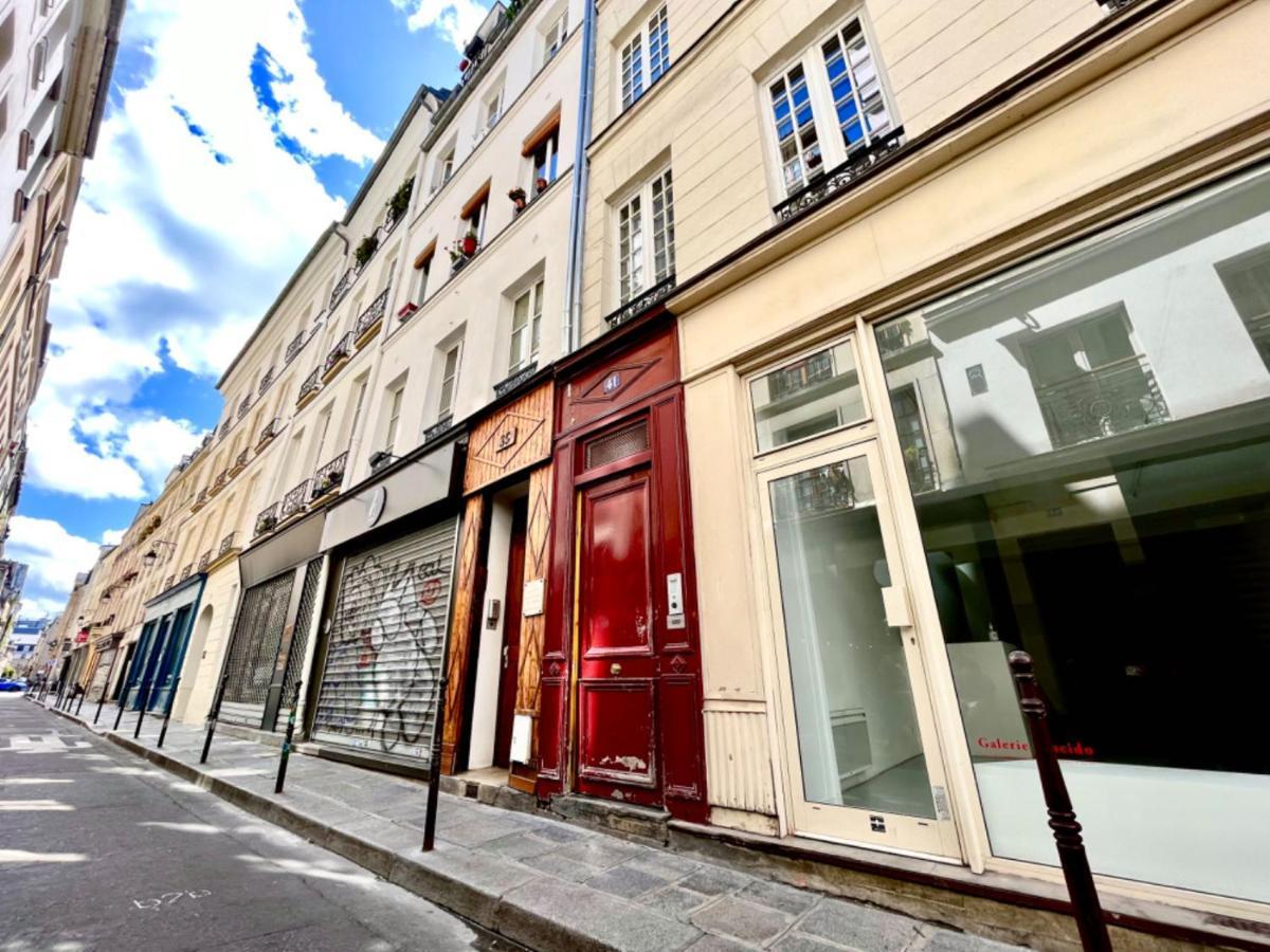 Dream Dwell Paris-Chic Flat In The Heart Of Marais Near Pompidou Centre Lägenhet Exteriör bild